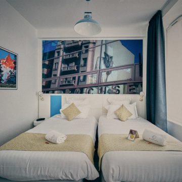 photo d'une chambre dans notre hôtel 3 étoiles à Lyon Le Simplon