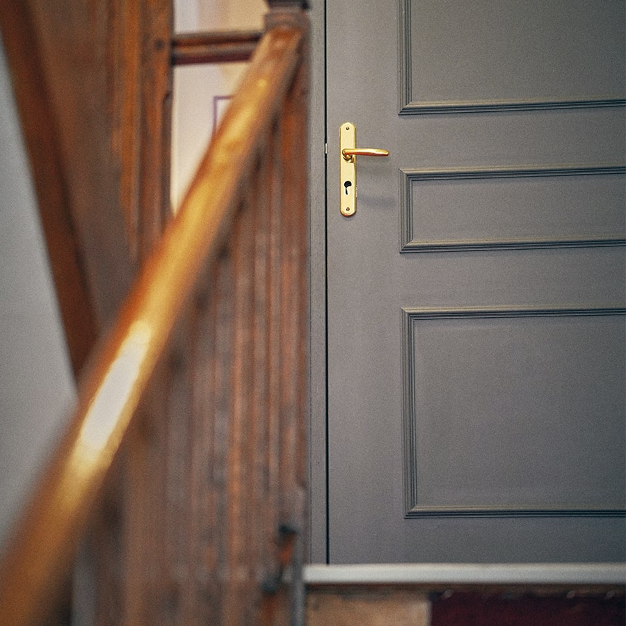 photo d'un couloir dans notre hôtel 3 étoiles à Lyon Le Simplon