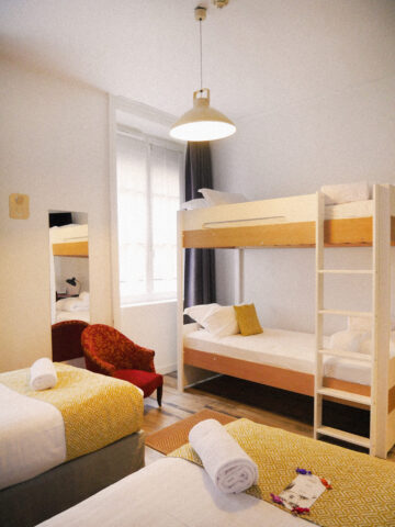 photo d'une chambre famille dans notre hôtel 3 étoiles à Lyon Le Simplon